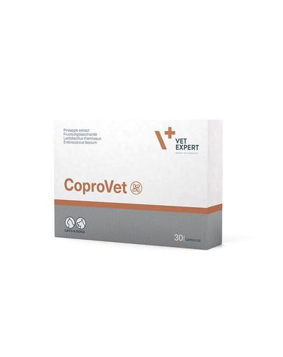 VETEXPERT CoproVet Produit pour favoriser les processus digestifs corrects - 30 capsules