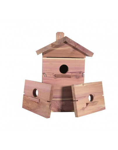VITAPOL Nichoir à oiseaux en bois de cèdre