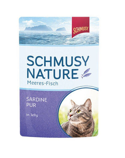 SCHMUSY Nature Sardines en gelée 24x100 g