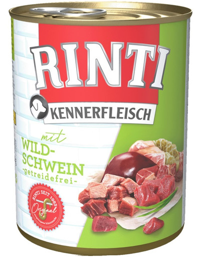 RINTI Kennerfleisch Wild boar - viande de sanglier - 6x800 g + sac GRATUIT