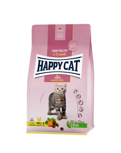 HAPPY CAT Junior Country Volaille 10 kg