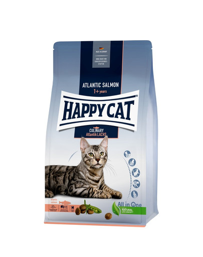 HAPPY CAT Culinary Adult Saumon atlantique 10 kg
