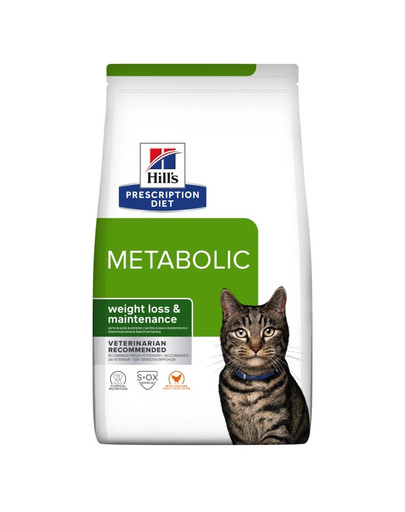 HILL'S Prescripition Diet Feline Metabolic pour chats 8 kg