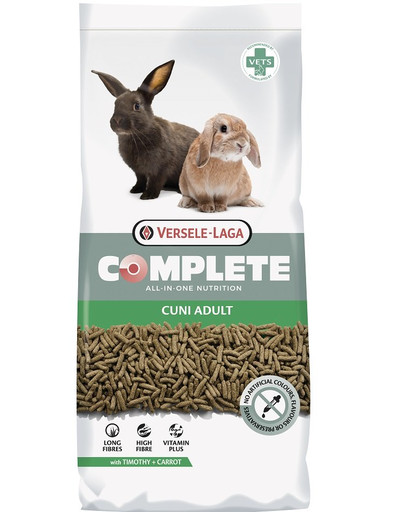VERSELE-LAGA Cuni Adult Complete pour lapins (nains) adultes 8 kg