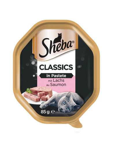 SHEBA Classics 85g Pâté de saumon