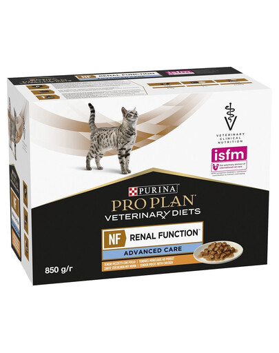 PURINA PRO PLAN Veterinary Diet Feline Advanced Care Poulet 10x85g
