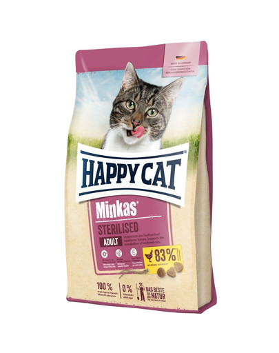 HAPPY CAT Minkas Sterilised Volaille 10 kg