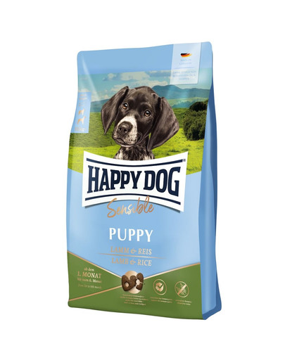 HAPPY DOG Sensible Puppy agneau et riz 4kg