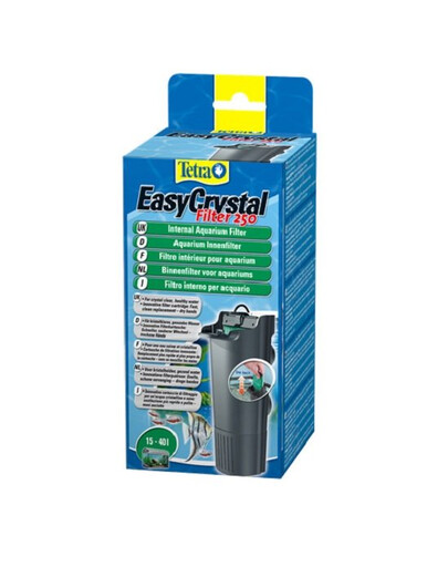 TETRA EasyCrystal Filter 250 EC 250-Filtre interne pour aquarium 15-40l