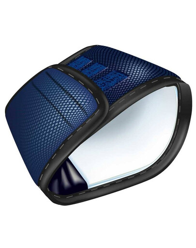TRIXIE Ceinture ventrale pour chiens, S-M : 37-45 cm, bleu foncé