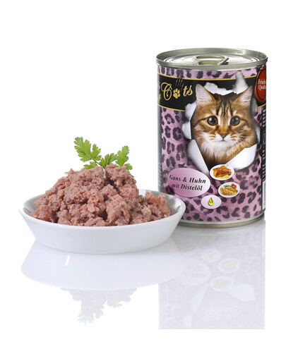 O'CANIS - oie,  poulet et huile de carthame - 400 g
