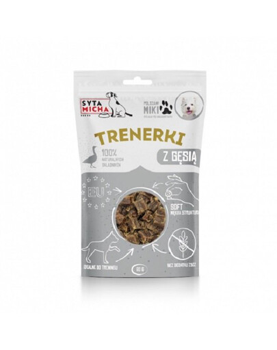 SYTA MICHA Friandises d'entraînement à l'oie pour chien 80g