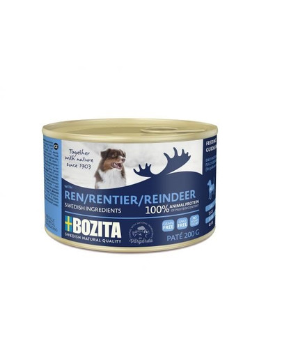 BOZITA Renifer 200g nourriture humide pour chiens