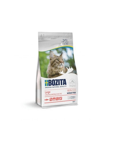 BOZITA Large Wheat Free Salmon 400 g