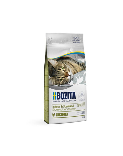 BOZITA Indoor & Sterilised Chicken 400 g