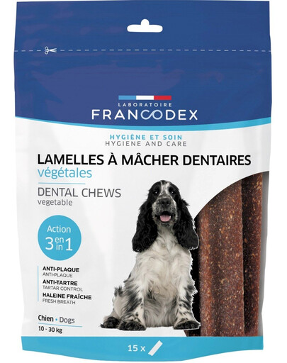 FRANCODEX Bandes de retrait d'aliments pour chiens de races moyennes