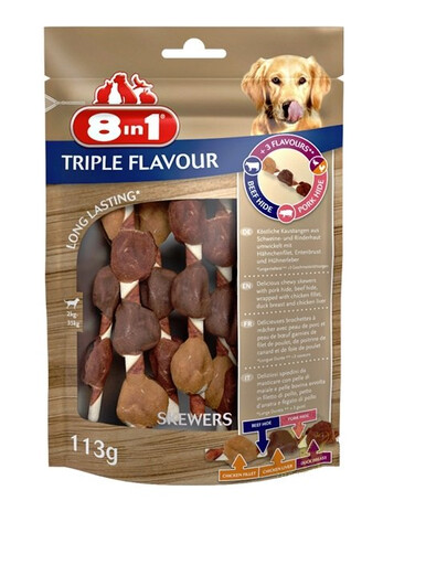 8IN1 Triple Flavour Skewers 6 pièces