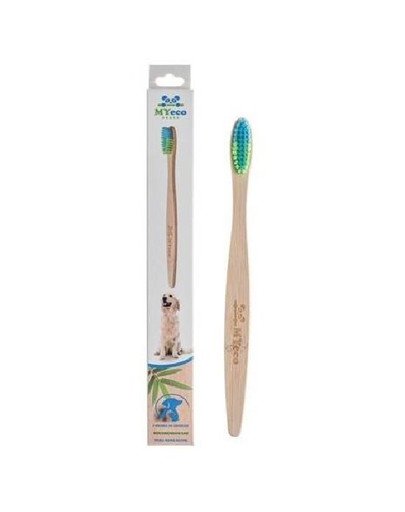BE ECO My Eco Brush Brosse à dents en bambou pour chiens