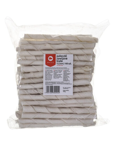 MACED Bâtonnets roulés blancs 7/8 100 pcs.