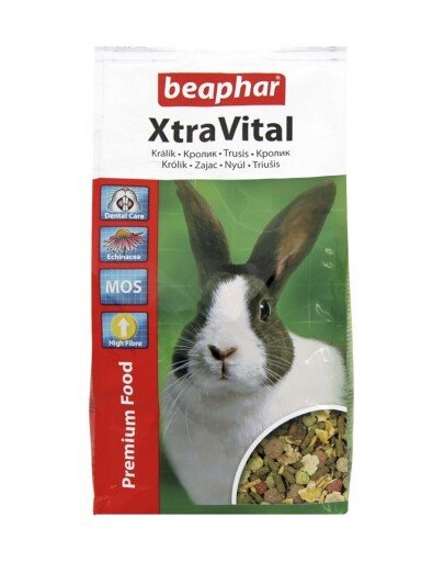 BEAPHAR XtraVital Rabbit Nourriture pour lapins 1 kg