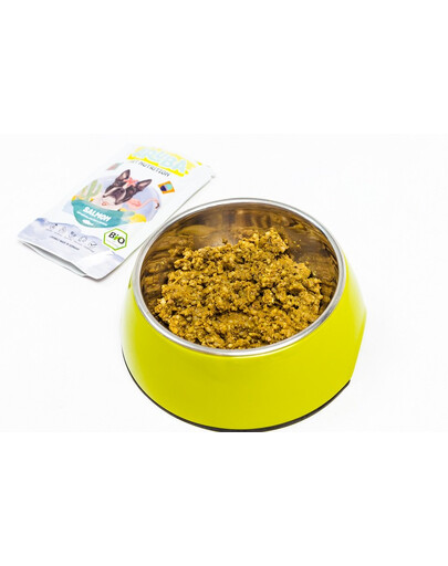 ARUBA Dog Organic Saumon avec quinoa, bok choy et curcuma 100 g