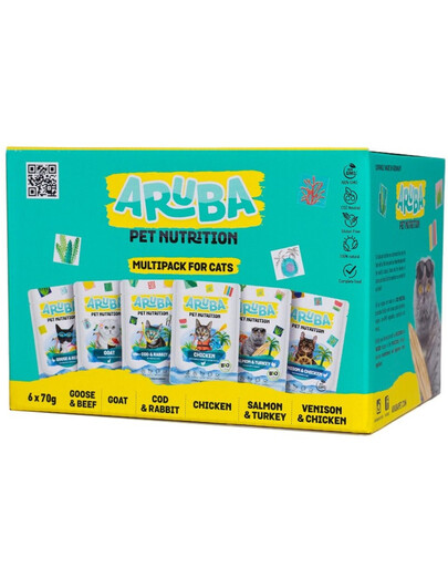 ARUBA Cat Multipack 6 x 70 g