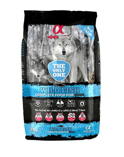 ALPHA SPIRIT The Only One Wild Fish - croquettes au poisson pour chiens - 3 kg