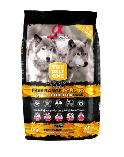 ALPHA SPIRIT The Only One - croquettes de volaille - 3 kg
