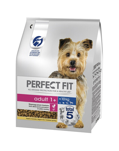 PERFECT FIT (Adult 1+) 2,6kg avec du poulet pour chien de petite race