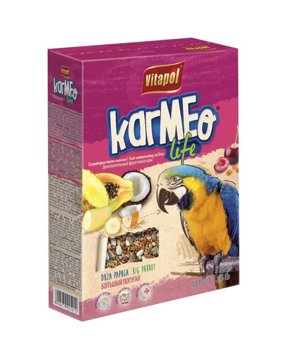 VITAPOL Aliments à base de fruits pour perroquets 900g