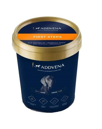 ADDVENA First Steps Travel Set 200 g nourriture sèche pour chiots