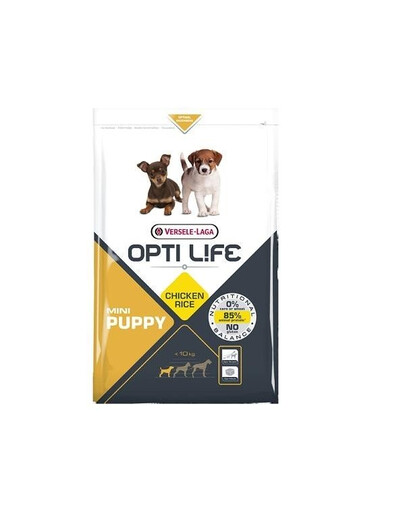 VERSELE-LAGA Puppy Mini - Croquettes pour chiots de petites races et races miniatures Volaille 2,5 kg