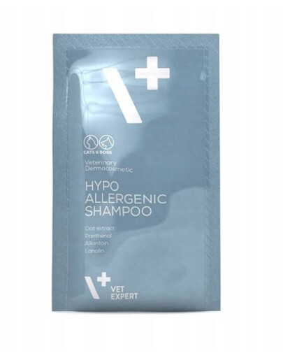 VETEXPERT Hypoallergenic Shampoo shampooing hypoallergénique pour chiens et chats 15 ml