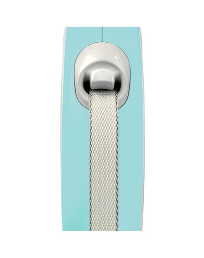 FLEXI Laisse automatique New Comfort S Sangle 5m Bleu