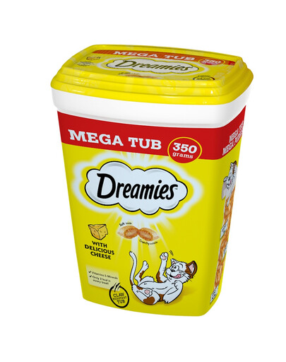 DREAMIES Mega Box 2x350g Friandises pour chats avec un délicieux fromage
