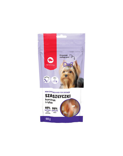 MACED Bâtonnets de poisson au poulet 60 g