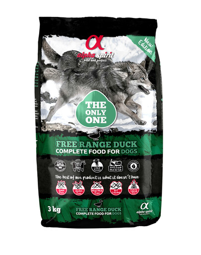 ALPHA SPIRIT The Only One Duck - croquettes au canard - 3 kg