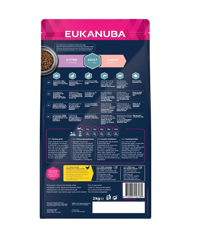 EUKANUBA Cat Adult All Breeds Top Condition - Poulet & Foie pour Chat Adulte Toutes Races Top Condition - 2 kg