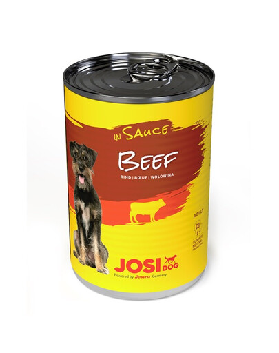 JOSERA JosiDog Boeuf en sauce pour chiens adultes 415 g