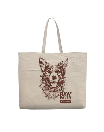 VETEXPERT RAW PALEO Sac de plage en tissu motif chien