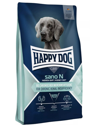 HAPPY DOG Sano N aliments secs pour le soutien des reins 7,5 kg