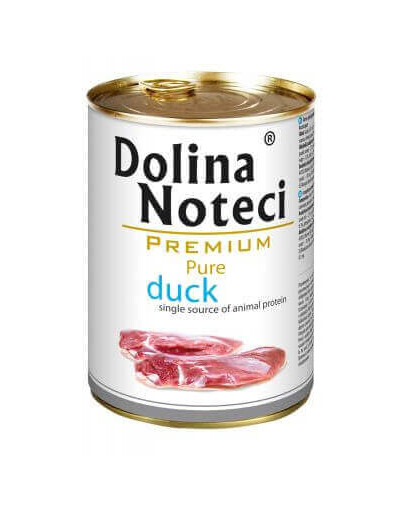DOLINA NOTECI Premium Pure - Canard pour chiens adultes - 800g