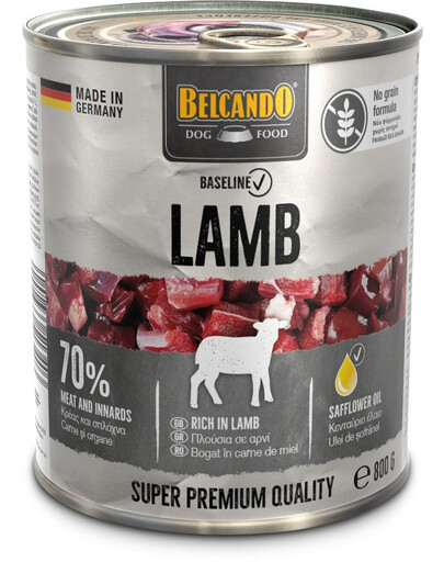 BELCANDO Baseline Agneau 800g
