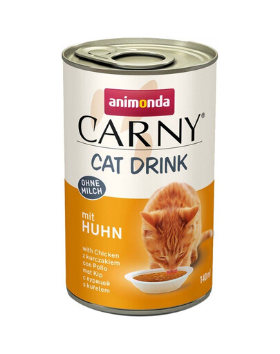 ANIMONDA Carny Cat Drink 140 ml boisson au poulet