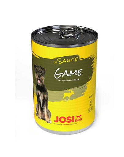 JOSERA JosiDog venaison en sauce pour chiens adultes 415 g