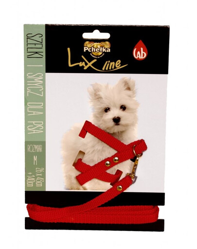 PCHEŁKA Lux Line Harnais+laisse pour chiens M