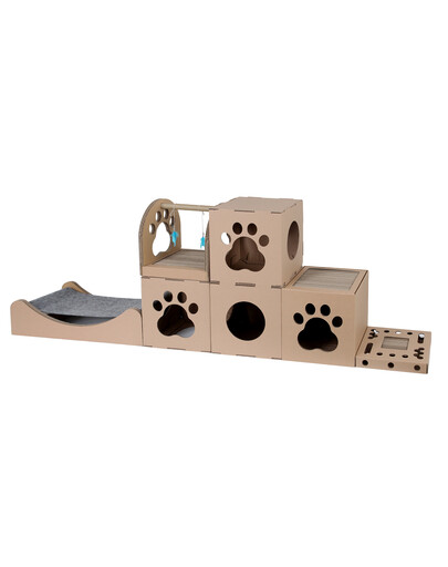 CARTON+ PETS Fun Park Jouet griffoir pour chat