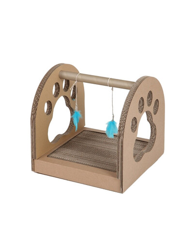 CARTON+ PETS Fun Park Jouet griffoir pour chat