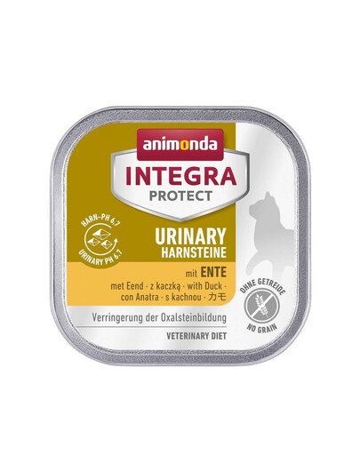 ANIMONDA Integra Protect Urinary Oxalate with Duck 100 g au canard - pour chats adultes avec calculs urinaires