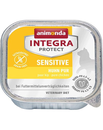 ANIMONDA Integra Sensitive Poulet 100 g pour chats avec intolérance alimentaire